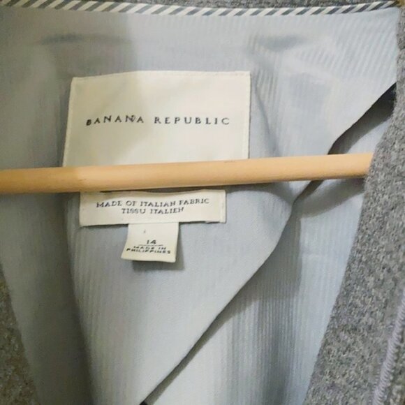 Banana Republic preppy blazer sweater/jacket - Picture 6 of 7